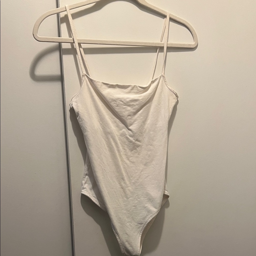 Cotton On Off-White Women's Bodysuit